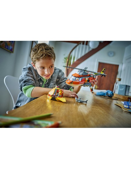 LEGO CITY EXPLORATION ELICOTTERO DELLA GUARDIA COSTIERA