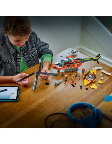 LEGO CITY EXPLORATION ELICOTTERO DELLA GUARDIA COSTIERA