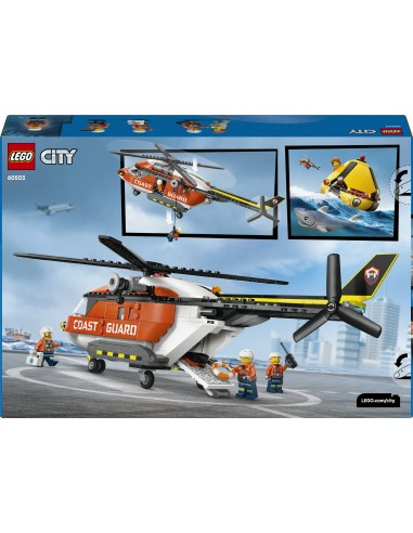 LEGO CITY EXPLORATION ELICOTTERO DELLA GUARDIA COSTIERA