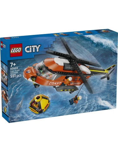 LEGO CITY EXPLORATION ELICOTTERO DELLA GUARDIA COSTIERA
