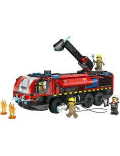 LEGO CITY FIRE AUTOPOMPA DELLAEROP ORTO 2
