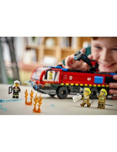 LEGO CITY FIRE AUTOPOMPA DELLAEROP ORTO