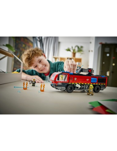 LEGO CITY FIRE AUTOPOMPA DELLAEROP ORTO