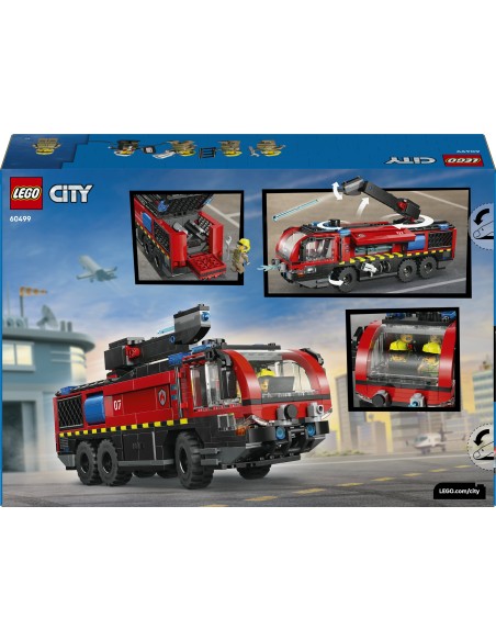 LEGO CITY FIRE AUTOPOMPA DELLAEROP ORTO