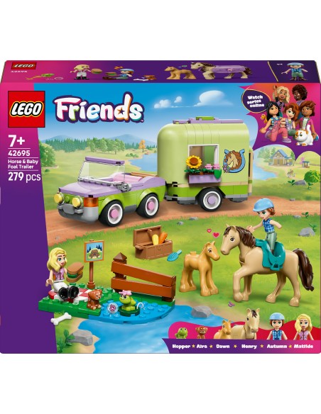 LEGO FRIENDS RIMORCHIO PER CAVALLO E PULEDRO
