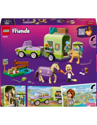 LEGO FRIENDS RIMORCHIO PER CAVALLO E PULEDRO