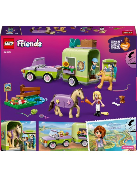LEGO FRIENDS RIMORCHIO PER CAVALLO E PULEDRO