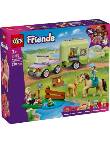 LEGO FRIENDS RIMORCHIO PER CAVALLO E PULEDRO