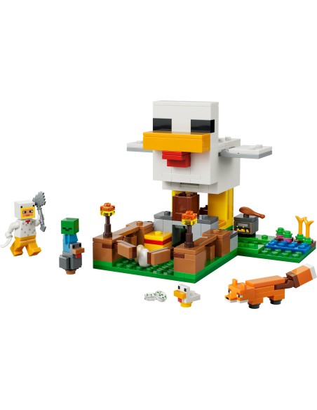 LEGO MINECRAFT FATTORIE DI GALLINE