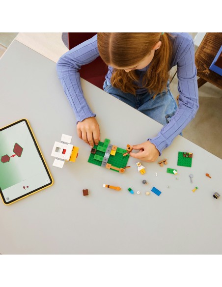 LEGO MINECRAFT FATTORIE DI GALLINE