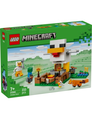LEGO MINECRAFT FATTORIE DI GALLINE