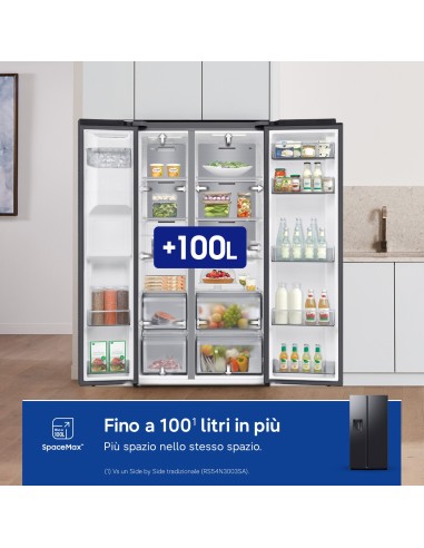 SAMSUNG RS70F64KEF FRIGO SBS E NF  635LT ANTRACITE WIFI DISP. ALL.IDR.