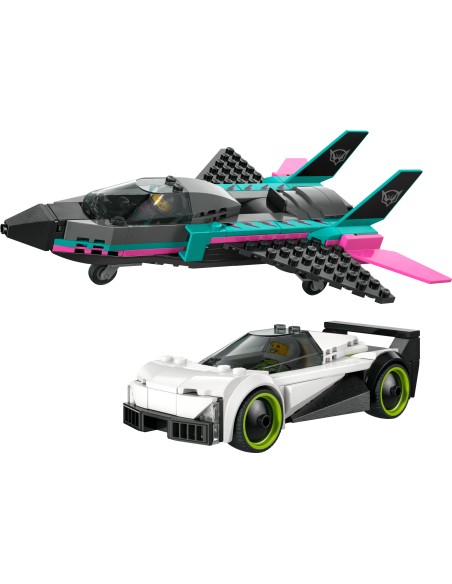 LEGO CITY GREAT VEHICLES JET CONTRO AUTO SPORTIVA