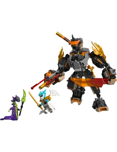 LEGO NINJAGO MECH DELLA MISSIONE DI COLE E DRAGO ZANE
