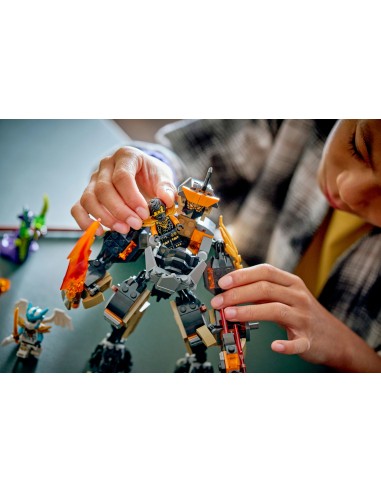 LEGO NINJAGO MECH DELLA MISSIONE DI COLE E DRAGO ZANE