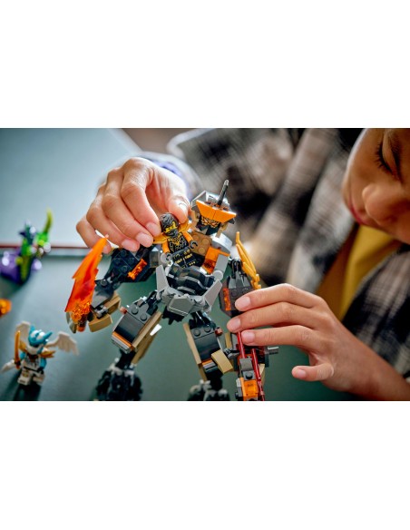 LEGO NINJAGO MECH DELLA MISSIONE DI COLE E DRAGO ZANE