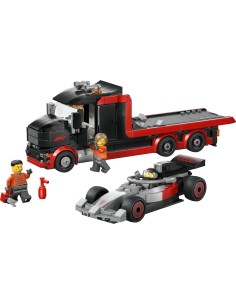 LEGO CITY FORMULA 1 TRUCK F1 CON   AUTO DA CORSA AUDI F1 2