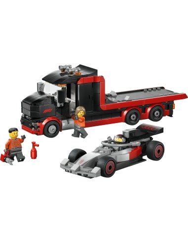 LEGO CITY FORMULA 1 TRUCK F1 CON   AUTO DA CORSA AUDI F1
