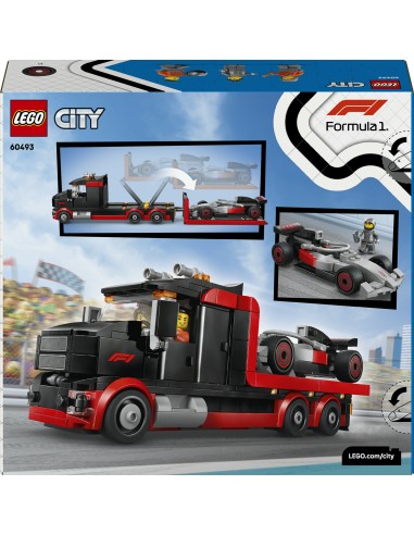 LEGO CITY FORMULA 1 TRUCK F1 CON   AUTO DA CORSA AUDI F1