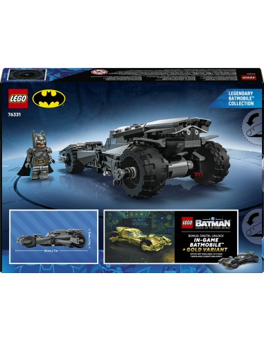 LEGO SUPER HEROES DC BATMAN V      SUPERMAN BATMOBILE