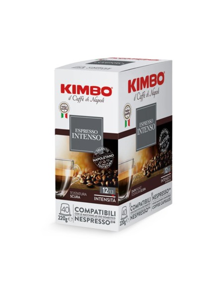 KIMBO 014466\014436 ESPRESSO INTEN SO 40 PZ. COMP. NESPRESSO