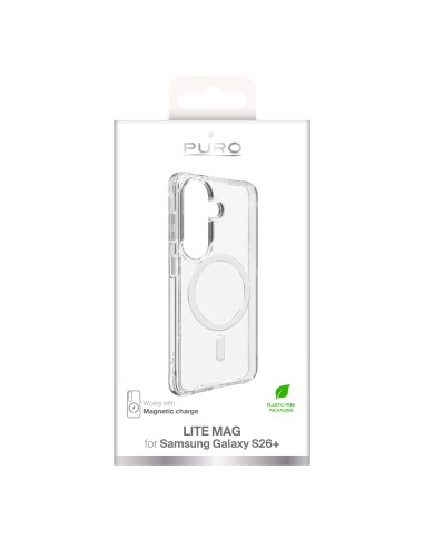 PURO PUSGS26PLITEMAGTR SAMSUNG S26+ COVER LITE MAG TRASPARENTE
