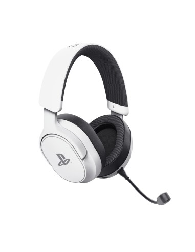 TRUST PS5 CUFFIA 25978 GXT 499W FORTA WIRELESS BIANCO LICENZA UFFICIAL