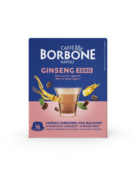 BORBONE GINSENG ZERO COMP. LAVAZZA 16PZ.
