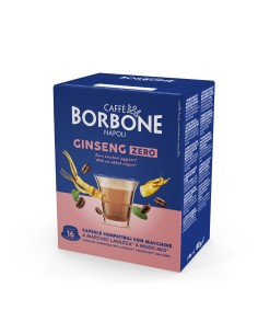 BORBONE GINSENG ZERO COMP. LAVAZZA 16PZ. 2