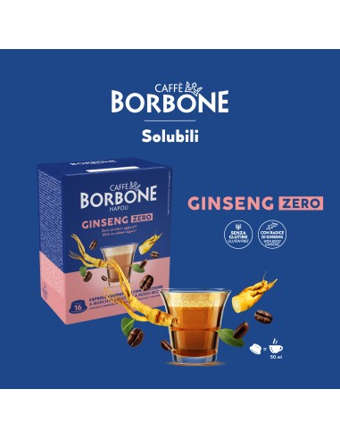 BORBONE GINSENG ZERO COMP. LAVAZZA 16PZ.