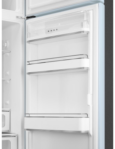SMEG FAB30RPB6 FRIGO D.P. C BLU PASTELLO 294 LT ANNI 50 60CM CERN.SX