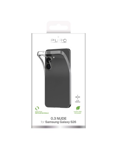 PURO PUSGS2603NUDETR SAMSUNG S26 COVER ULTRA-SLIM 0.3 TRASPARENTE