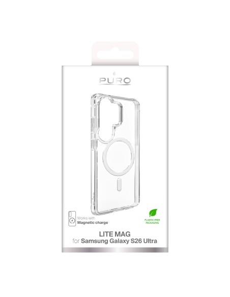 PURO PUSGS26ULITEMAGTR SAMSUNG S26 ULTRA COVER LITE MAG TRASPARENTE