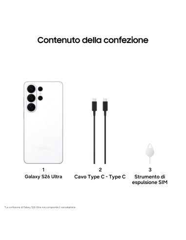 SAMSUNG S26 ULTRA 5G 12/512GB WHITE