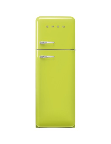 SMEG FAB30RLI6 FRIGO D.P. C LIME   294 LT ANNI 50 60CM CERN. DX