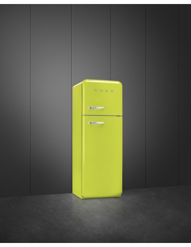 SMEG FAB30RLI6 FRIGO D.P. C LIME   294 LT ANNI 50 60CM CERN. DX