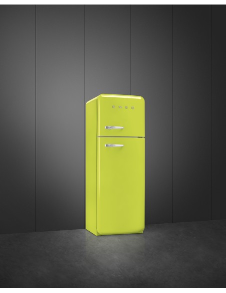 SMEG FAB30RLI6 FRIGO D.P. C LIME   294 LT ANNI 50 60CM CERN. DX