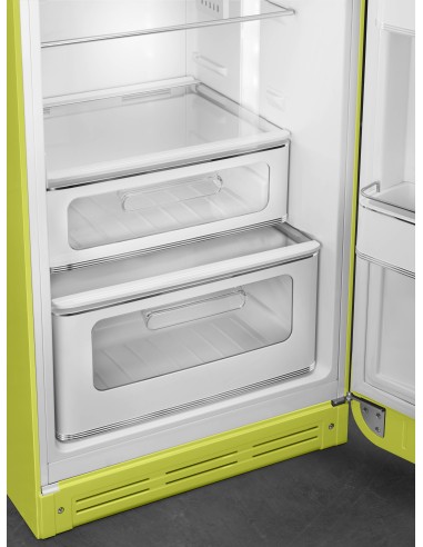 SMEG FAB30RLI6 FRIGO D.P. C LIME   294 LT ANNI 50 60CM CERN. DX