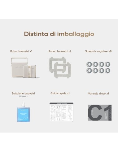 DREAME ROBOTIC WINDOW CLEANER C1   .