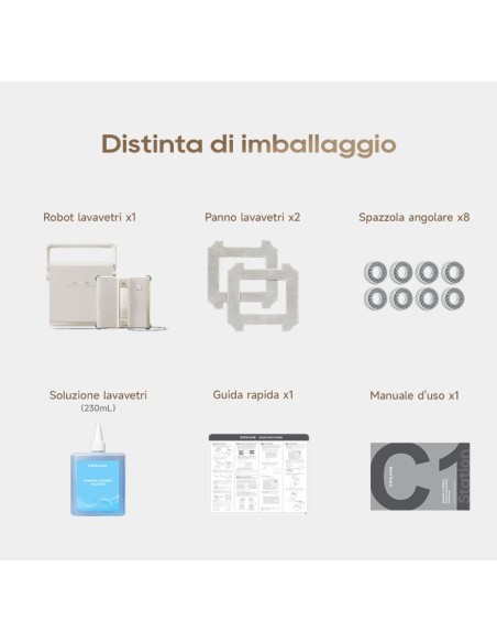 DREAME ROBOTIC WINDOW CLEANER C1   .