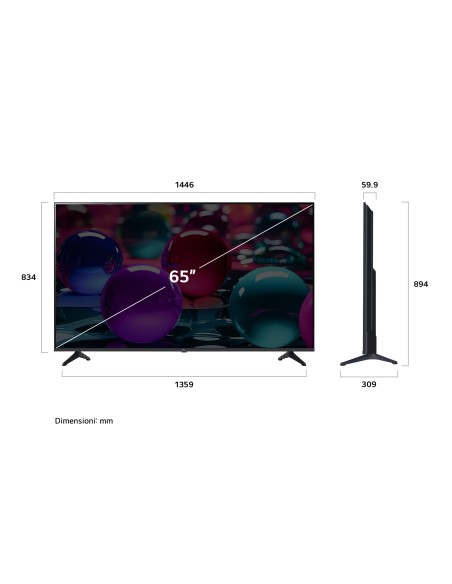 LG 65UA73006 TVC 65" 4K SMART      TVSAT
