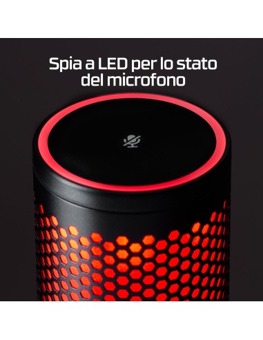 HYPERX QUADCAST 2 NERO MICROFONO GAMING USB
