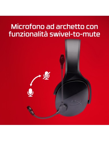 HYPERX CLOUD JET WIRELESS NERO CUFFIA GAMING
