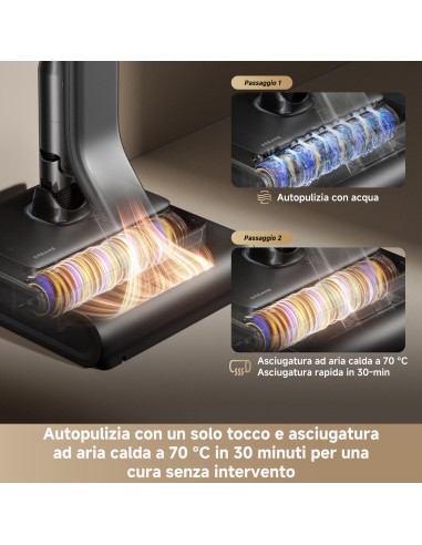 DREAME Z30PA PRO ACQUA SCOPA ELETTRICA RICARIC. 310AV/CON SPAZZ.ACQUA