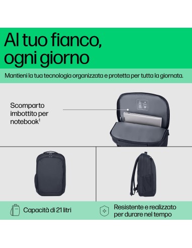 HP EVERYDAY ODYSSEY ZAINO NOTEBOOK 16" NERO