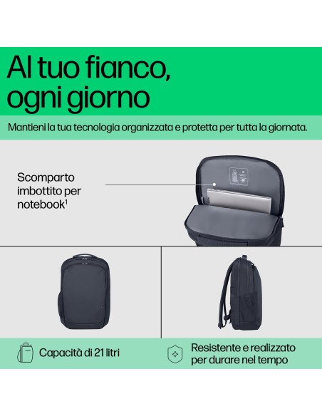 HP EVERYDAY ODYSSEY ZAINO NOTEBOOK 16" NERO