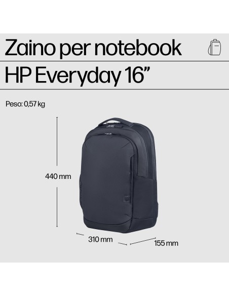 HP EVERYDAY ODYSSEY ZAINO NOTEBOOK 16" NERO