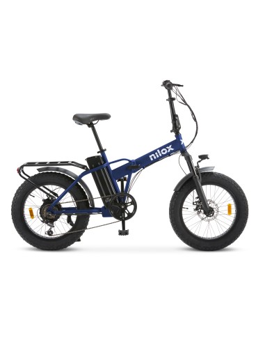 NILOX FAT BIKE 20" X8 PRO BLU +    ZAINO
