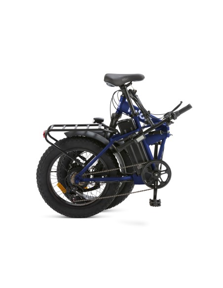 NILOX FAT BIKE 20" X8 PRO BLU +    ZAINO