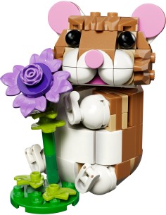 LEGO CREATOR SIMPATICO CRICETO CON FIORE 2
